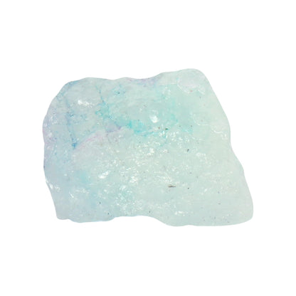 REAL-GEMS Rare Natural Aquamarine Healing Crystal 12.50 Carat Certified Raw Rock Aqua Sky Aquamarine Gem Rough Uncut Specimen
