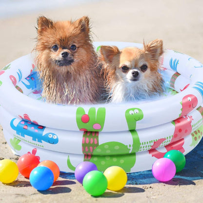 Baby Pool, 23. Inflatable Baby Toddlers Swimming Pool Kiddie Pool Mini Pool with Thickened PVC Material for Outdoor, Indoor, Bathroom, Living Room