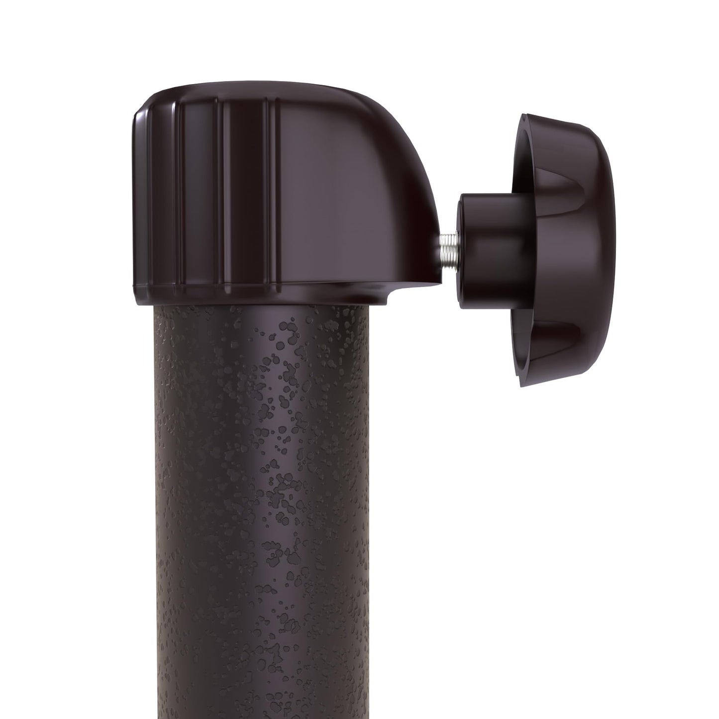 California Umbrella 75 Lb. Weighted Concrete Premium Free Standing Patio Umbrella Base, Fits Up to 1.5" Diameter Umbrella Pole, Bronze