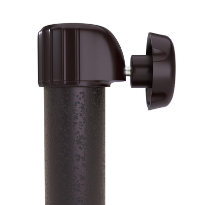 California Umbrella 75 Lb. Weighted Concrete Premium Free Standing Patio Umbrella Base, Fits Up to 1.5" Diameter Umbrella Pole, Bronze