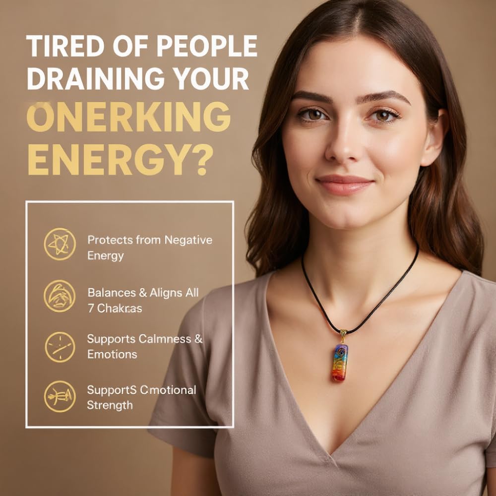 ANAYA AGATE 7 Chakra Healing Crystal Tree Kit, Bracelet, Pendant, Necklaces, Handmade Gemstone Money Bonsai Tree of Life Feng Shui Decor for Home Office, Positive Energy, Reiki Healing Gifts for Women