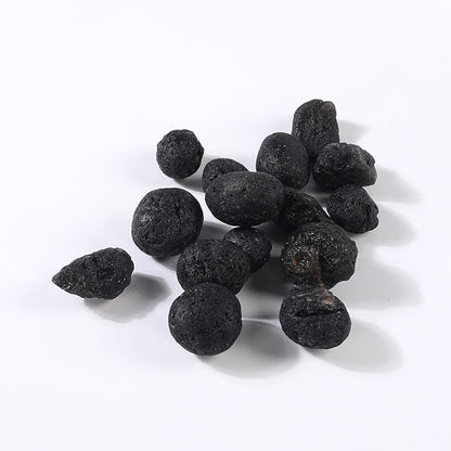 Tektite Raw Crystals, Large 1.25-2.0" Healing Crystals Natural Rough Stones Crystal for Tumbling, Cabbing, Fountain Rocks, Decoration, Polishing, Wire Wrapping, Wicca & Reiki