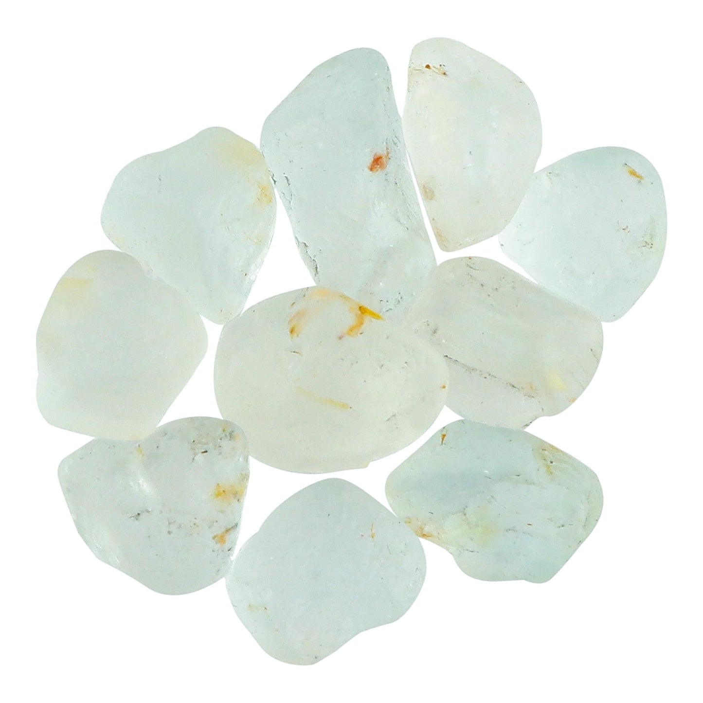 CRYSTALINES 4-5pcs, Wholesale Natural Raw White Topaz Gemstone, Bulk Loose Supplies, Untreated Rough Stones, DIY Jewelry Making, Chakra Healing Crystals, Birthstones, Gem Collection, AAA Grade