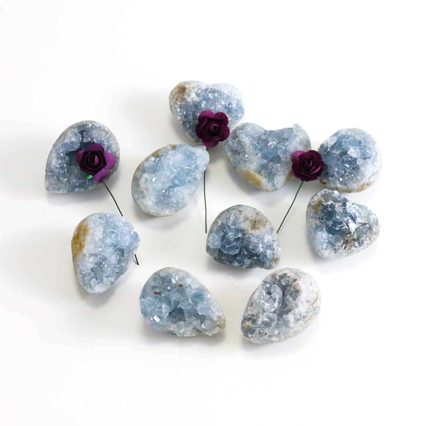 Namzi Celestite Crystals, Crystal Clusters, Raw Crystals, Angelite Crystal, Witchcraft Crystals, Blue Calcite Crystal, Blue Crystal, Witchcraft Supplies, Crystals and Healing Stones(100-150G)