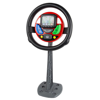 Casdon GPS Steering Wheel. Interactive Driving Toy for Kids 18+ Months. Features Spoken Commands & Realistic Sounds. Boosts Motor Skills