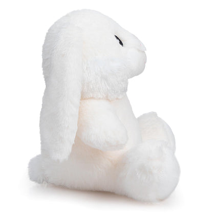 HollyHOME Bunny Stuffed Animal, Easter Bunny Plush Toys, Soft and Cuddly Stuffed Rabbit Easter Gift for Kids Baby Girls 10inch White
