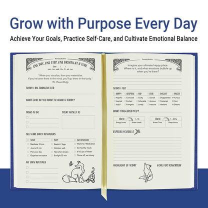 Gratitude Journal for Women with Guided Daily Prompts, Goal Setting & Habit Tracker—90-Day Mindfulness & Self-Care Journal with Relaxing Coloring Pages for Mood, Mindset & Sobriety Support (Hardcover)