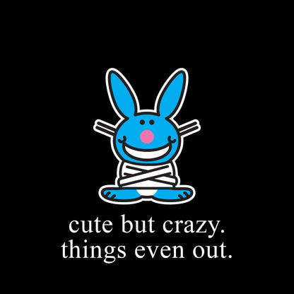 UNCUTE It's Happy Bunny® - Plush (Straitjacket)