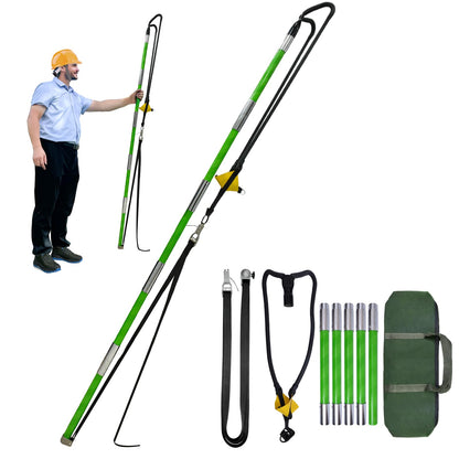 Lichtund Slingshot Arborist Throw Line Rope Launcher with Trigger Sling Shot for Adults