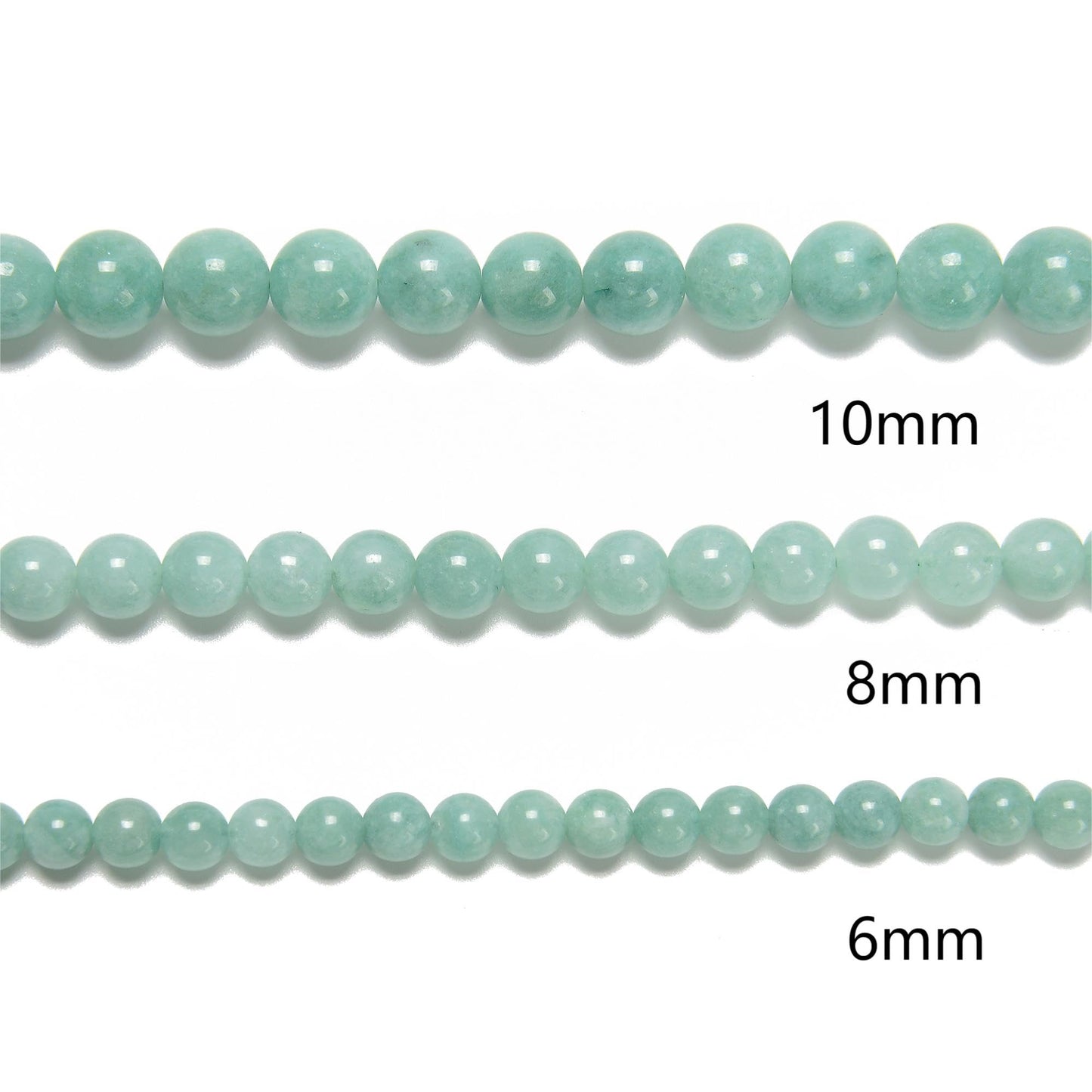 Land Long 120pcs(2 Strand/Set) 6mm Burmese Color Dyed Jade Beads with Energy Power, Smooth Round Healing Crystal Beads for Jewlery Bracelets Earrings Making DIY