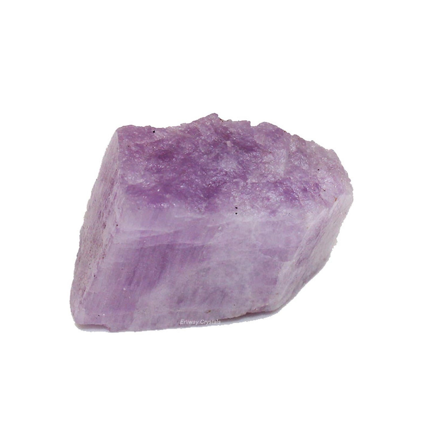 Erliway 1.25-2" Natural Kunzite Raw Stone and Healing Crystals, Rough Stone for Tumbling, Cabbing, Fountain Rocks, Decoration, Raw Crystal and Healing Stones for Polishing, Wicca & Reiki