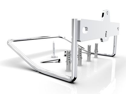 JBscoop Ladder Hanger for Garage Wall, Ladder Storage Strollers and Folding Chair, Heavy Duty Lader Holder Rust Proof SS304