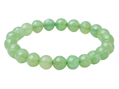Amazing Gemstone Green Aventurine Bracelet for Women - Chakra Mens Bracelet Protection Crystals and Healing Stones - Blessing Bracelet Spiritual Meditation Gift Christmas Stocking Stuffers