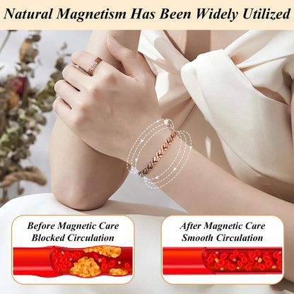 Vicmag Copper Bracelet for Women Magnetic Bracelets 99.9% Pure Copper Jewelry Present with Adjustment Tool