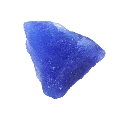 REAL-GEMS 19.00 Ct Natural Raw Blue Sapphire Gemstone Beads Loose Crystals for Jewelry Making DIY Necklace Gem Supplies