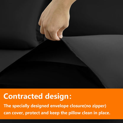 TAIMIT Twin Size Comforter Set - 5 Pieces, Bed in a Bag Bedding Sets with All Season Soft Quilted Warm Fluffy Reversible Comforter,Flat Sheet,Fitted Sheet,1 Pillow Shams,1 Pillowcases,Black