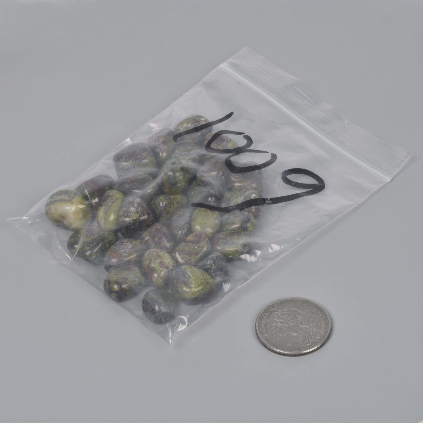 Dragon Blood Jasper Polished Chips Crushed Tumbled Stone Crystal Healing Embellishments 100 grams