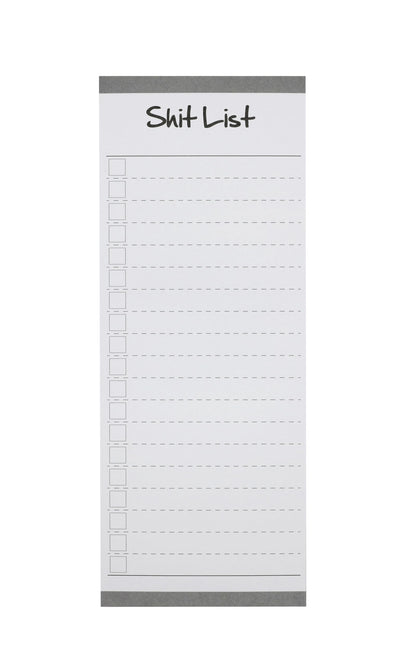 Creative Hobbies Grocery List Magnet Pad for Fridge - 6 Pack of Vibrant Note Pads with Full Magnetic Back and 60 Sheets Each (Funny)