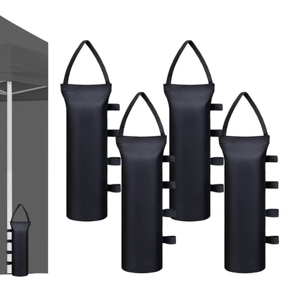 Canopy Tent Weights Sand Bags (120 lbs) Set of 4, Heavy Duty 1680D Canopy Weights Sandbags for Instant Outdoor Canopy, Pop Up Sun Shelter, Gazebos, Sunshade