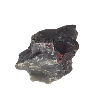 Erliway 1.25-2" African Bloodstone Raw Crystals, Natural Rough African Bloodstone Stone, Healing Raw Stones for Fountain Rock, Home Decor Meditation Energy Balancing Wire Wrapping Wicca & Reiki