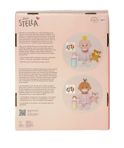 Manhattan Toy Wee Baby Stella Sleepy Time Scents Soft Doll Set, 12",Peach