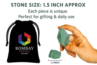 Green Jade Raw Crystals – Large 1.25-2.0” Natural Healing Stones for Luck, Prosperity, Meditation, Chakra, Reiki, Crystal Grid, Energy Work, Wire Wrapping & Spiritual Home Decor