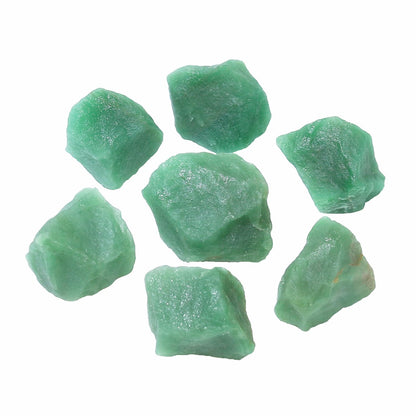 Nvzi Raw Green Aventurine Crystals Bulk, Real Gemstones and Crystals, Rocks and Minerals, Healing Crystals, Quartz Crystals and Healing Stones, Cuarzos Originales De Energia Y Piedras(1LB)