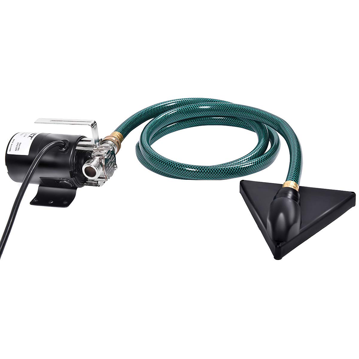 Goplus Water Transfer Pump, 115V 1/10HP 330GPH Portable Electric Utility Pump with 6FT Suction Hose Kit, Remove Water from Garden, Flooded Basements, Rain Barrel, Water Bed, Pool, Ponds and Aquariums