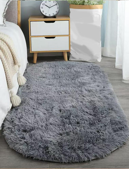1pc, Soft Fluffy Shag Area Rugs for Living Room, Shaggy Floor Carpet for Bedroom, Carpets Home Decor Rugs, Cute Luxury Non-Slip Machine Washable Carpet, Home Decor Room Decor,Gray