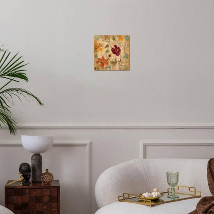 ART.COM Wall Art Print Antique Embroidery I by Silvia Vassileva, 16" x 16"