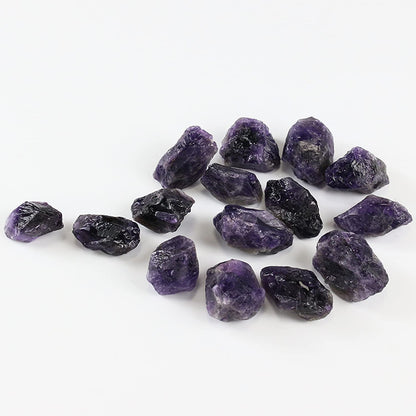 Nvzi Amethyst Crystals, Raw Crystals Bulk, Gem Stones Rocks Crystals, Tumbled Stones and Crystals Bulk, Rock Collection, Chakra Stones, Healing Crystals, Raw Crystals, Minerals Rocks Crystals(1LB)