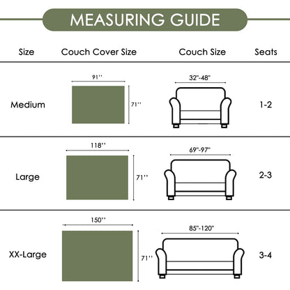 VIEWAN Couch Throw Cover- Reversible Soft Sofa Blanket-Bohemian Couch Slipcovers-Decorative Oversize Towel Protector for Pets, Kids (Large)