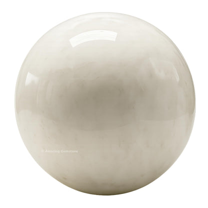 Amazing Gemstone Scolecite Crystal Ball with Stand - 2 Inches Crystal Sphere Meditation Balls for Witchcraft and Decorative Balls