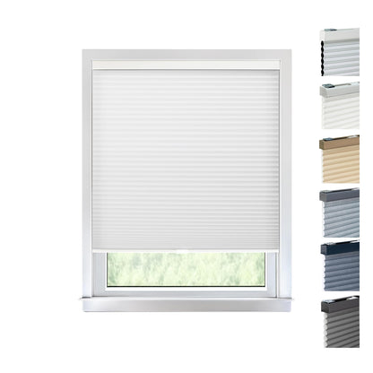 CHICOLOGY Cellular Shades , Window Blinds Cordless , Blinds for Windows , Window Shades for Home , Window Coverings , Cellular Blinds , Door Blinds , Morning Mist, 30"W X 64"H