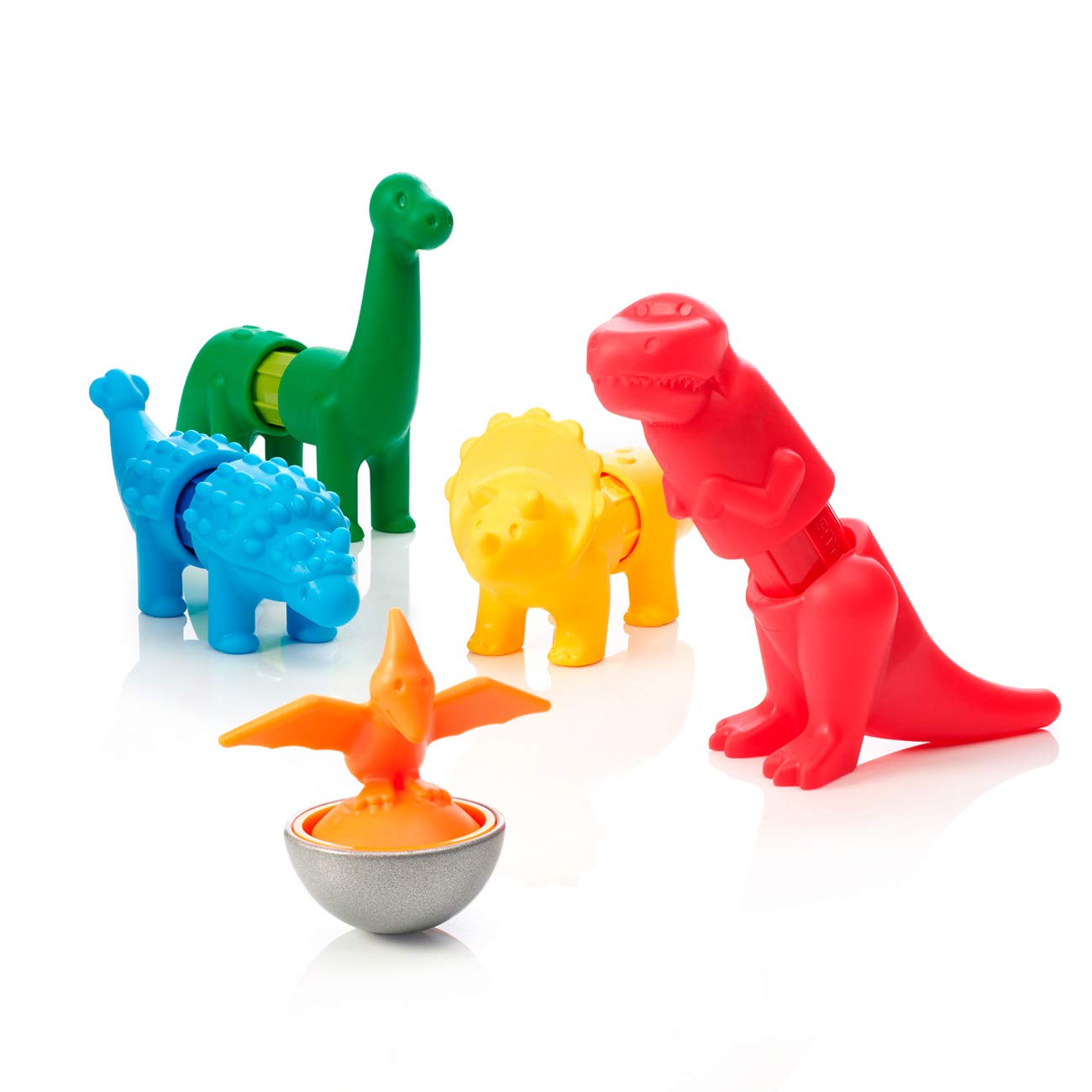 SmartMax My First Dinosaurs Magnetic Building Set STEM Learning Toy Ages 1-5