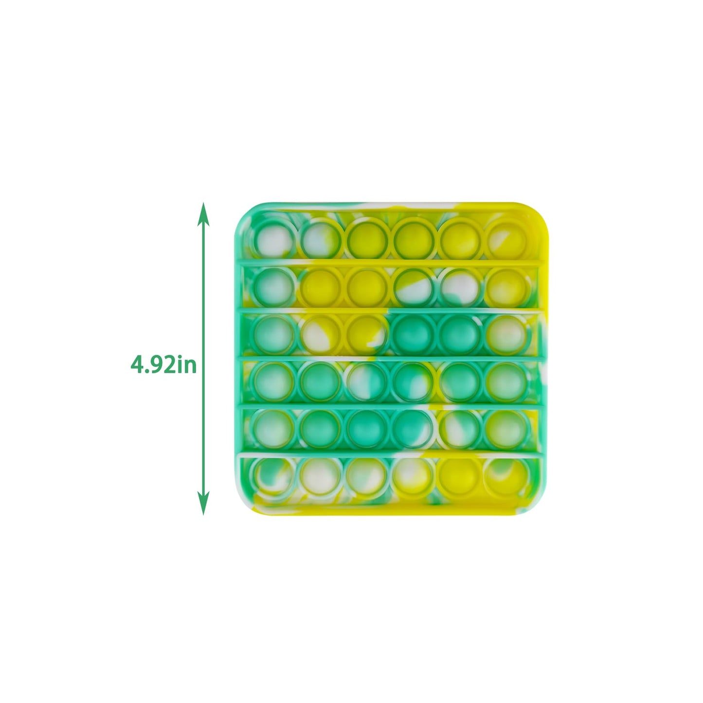 24 PCS Pop Fidget Sensory Toys for Party Favors,Push Pop Bubble Silicone Squeeze Sensory Toys for Kids Adult Autism Special Needs Stress Relief Gift for Birthday Christmas Valentine Classroom Prizes