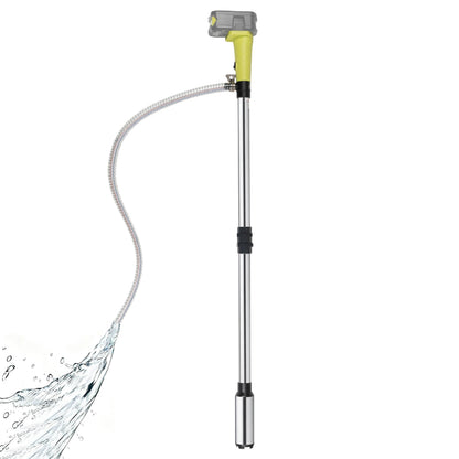 Cordless Stick Water Transfer Pump Compatible with Ryobi 18V Battery (Tool Only), 792GPH, Submersible Utility Stick Pump for Pool Garden Pond Floods (no battery)