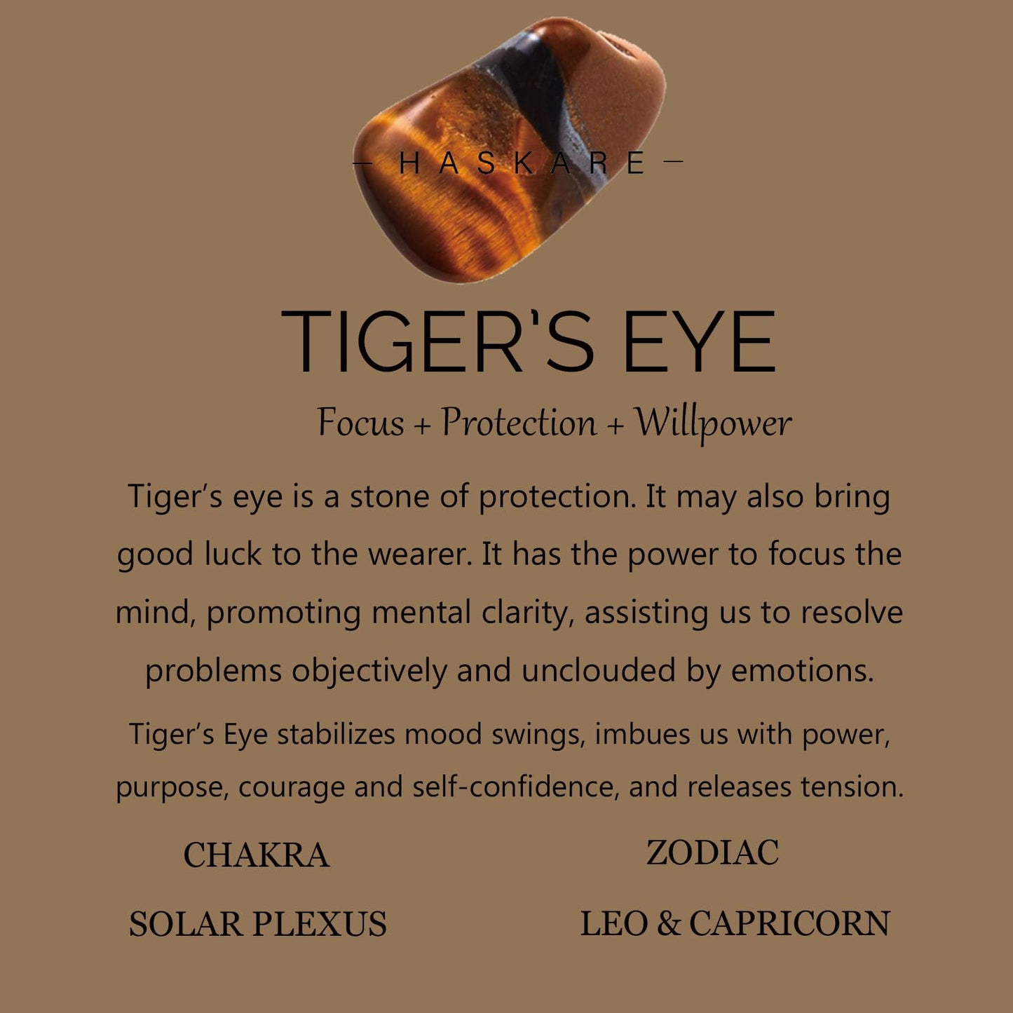 HASKARE Protection Crystals Tiger Eye Bracelets for men, Mens Bracelet Beads Healing Crystal Tigers Eye Bracelet, Genuine Stone Anxiety Relief Woven Drawstring Flatbead Bracelets Gift for Him