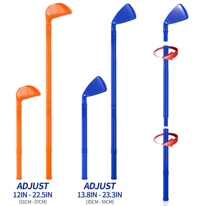 Bennol Upgraded Kids Toddler Golf Set, Indoor Outdoor Outside Toys Gifts for 3 4 5 Years Old Boys, 3 4 5 6 7 Years Old Boys Toys Birthday Gifts Ideas, Outdoor Golf Set Game for Kids Boys