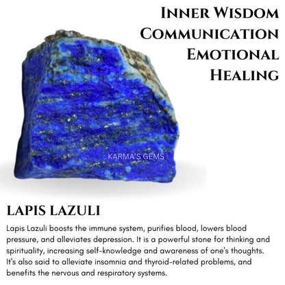 Crystals, Rocks, Jade, Crystals and Healing Stones, Witchcraft Supplies, Healing Crystals, Stones, Healing Stones, Rock Collection, Agate, Raw Stones (Lapis Lazuli, 2 Pcs)