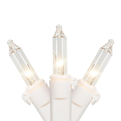 Northlight Mini Incandescent Christmas Lights - Clear - 4' White Wire - 20ct