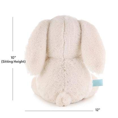 The Peanutshell Plush Bunny Stuffed Animal - 10 inch - Baby Safe - Machine Washable - Soft Bunny Rabbit Baby Toys, Newborn Infant Toddler, Plushies for Boys Girls, Stuffies, Nursery Decor