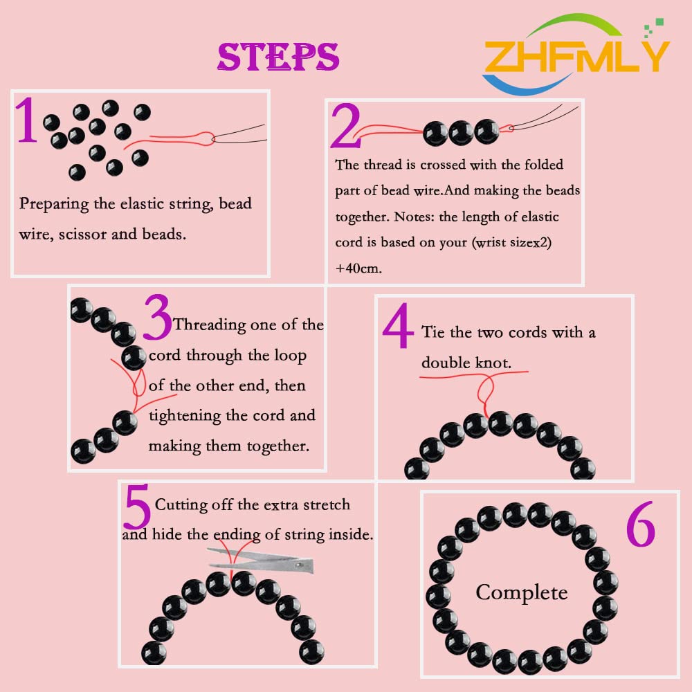 ZHFMLY 10mm Natural Persian Jade Beads,Black Colorful Dyed Healing Crystal Round Loose Stone Beads for Jewelry Making, DIY Bracelets Necklaces, Chakra Energy Craft Supplies