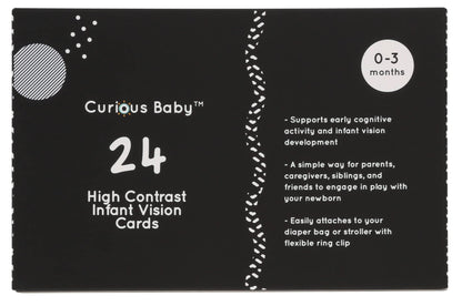 Curious Baby™ High Contrast Expansion Pack – 24 High Contrast Infant Vision Cards