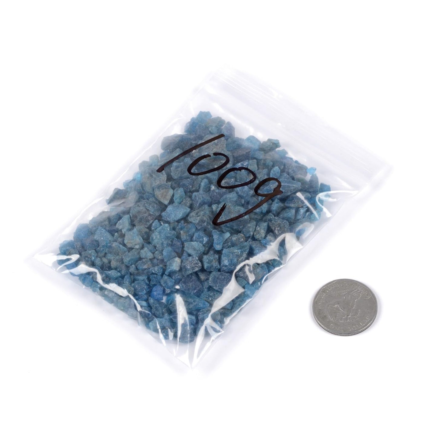 Justinstones Raw Apatite Chips Crushed Tumbled Stone Crystal Healing Embellishments 100 Grams