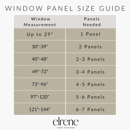 Elrene Home Fashions Brighton Windowpane Plaid Blackout Window Curtain, Living Room and Bedroom Drape with Rod Pocket Tabs, 52" x 84", Black, 1 Panel