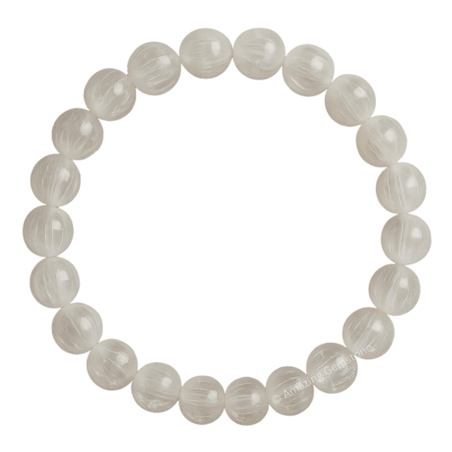 Amazing Gemstone Crystal Bracelet for Women Men's Gifts - Protection Healing Crystal Bracelet - 8mm Gemstone Beaded Stretchable Bracelet Pulseras Para Hombres Mujer Stocking Stuffers Mothers Day Gift (White Moonstone)
