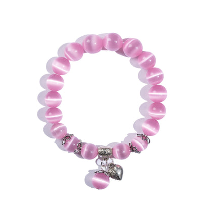 MEHUK Natural Stretch Gemstone Bracelet Healing Stone Beaded Bracelets for Women Men Gifts (Unisex)