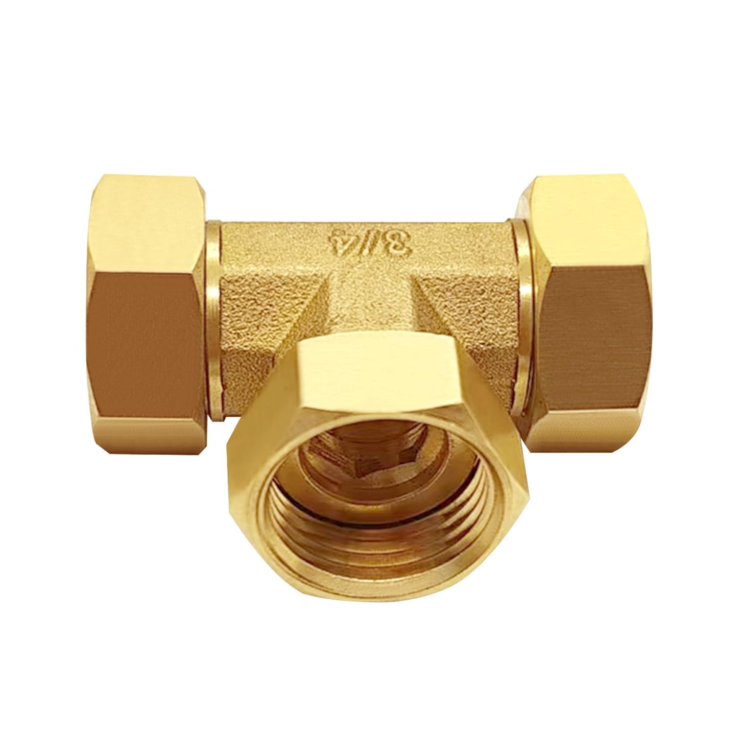 Lovegarden Garden Hose Adapter 3/4" GHT Female Thread Swivel Brass Water Hose Connector Splitter for Faucet Outdoor Watering Cleaning
