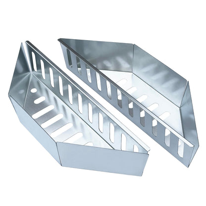 Charcoal Basket Stainless Steel for Weber Char-Basket Charcoal Holders Compatible with Weber 22 inch Grilling Accessories Charcoal Kettle Grill Accesories(2 Pieces)